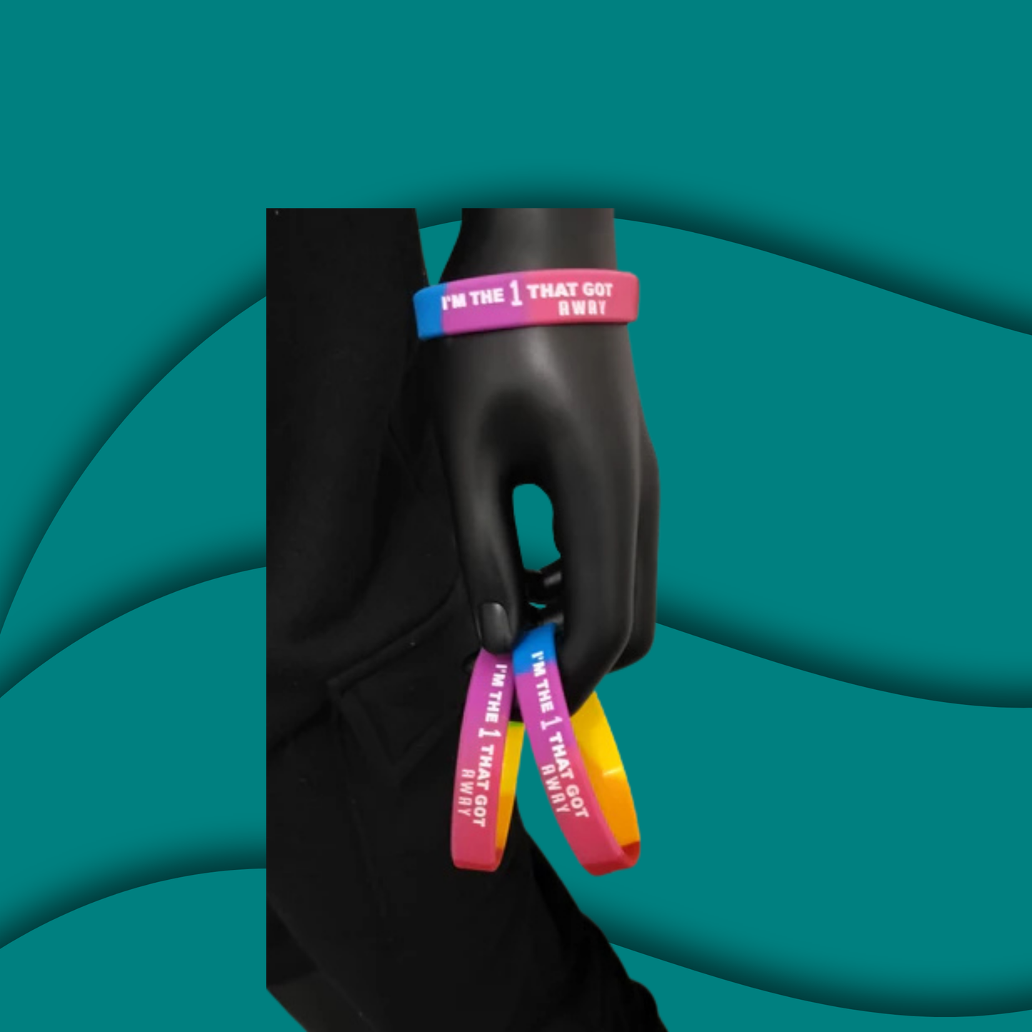 IβM THE 1 THAT GOT AWAY β Pride T-Shirt & Bracelet Set π