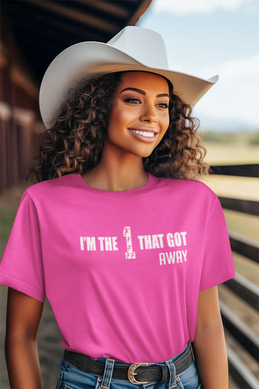 I’m The 1 That Got Away – Breast Cancer Awareness T-Shirt & Hoodie + FREE Bracelet