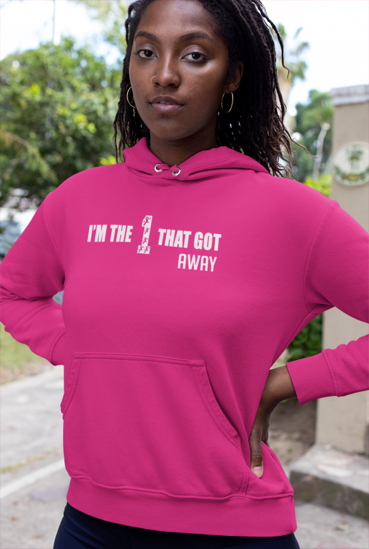 I’m The 1 That Got Away – Breast Cancer Awareness T-Shirt & Hoodie + FREE Bracelet