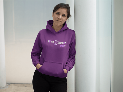 I’m The 1 That Got Away – Domestic Violence Awareness Edition T-Shirts & Hoodies + FREE Bracelet